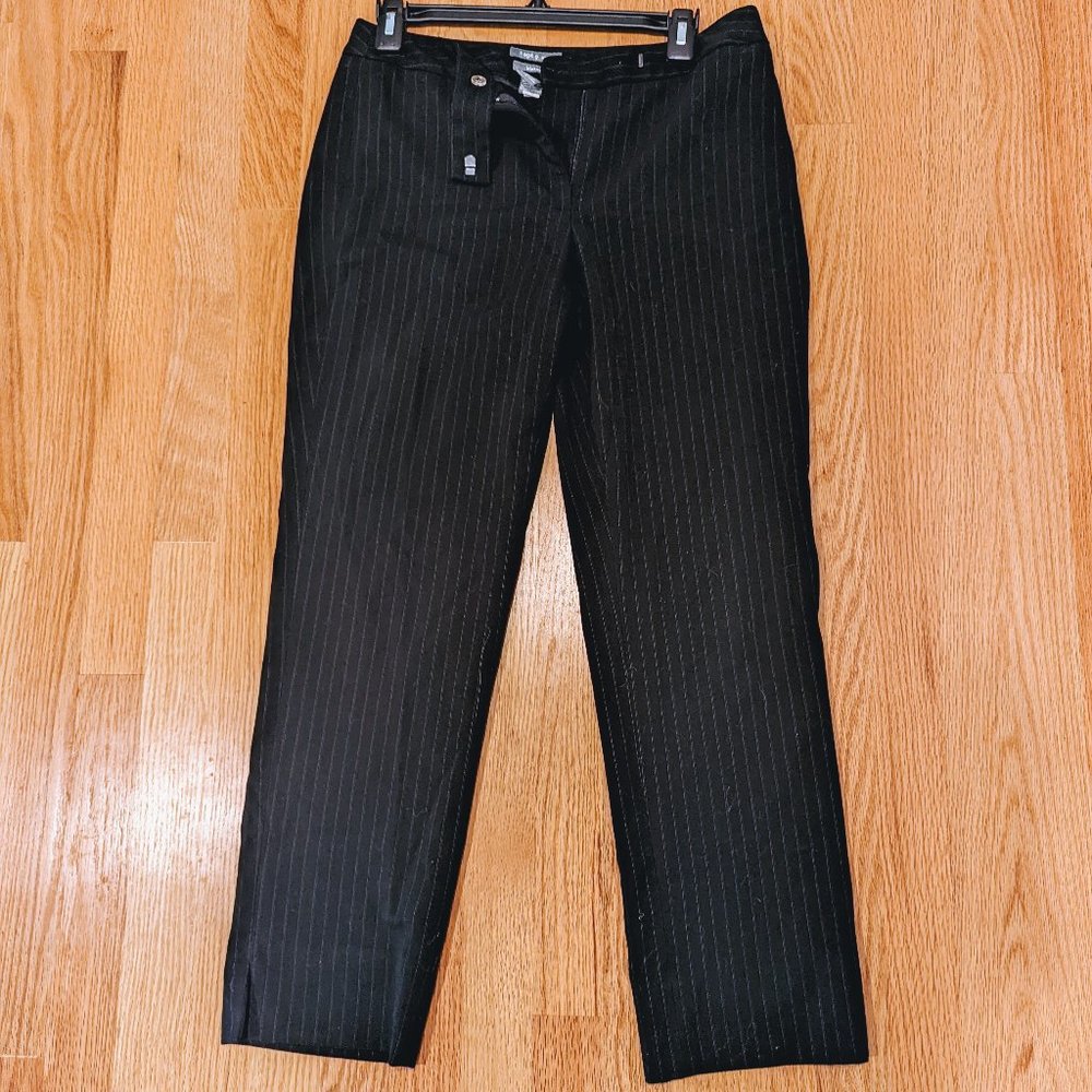 APT 9 Women's Black Maxwell Fit Dress Pants